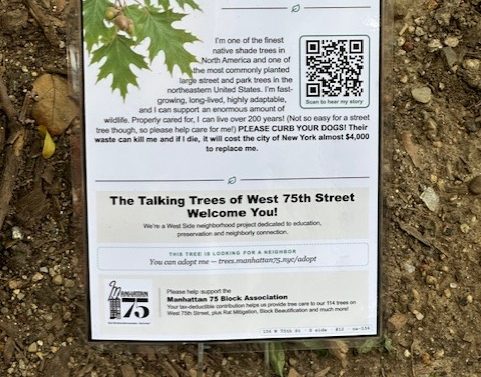 Talking Trees of West 75th Street Event (CoFD 2026)